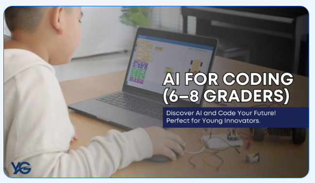 AI For Coding - 1:1 (12 Classes) (6th-8th)