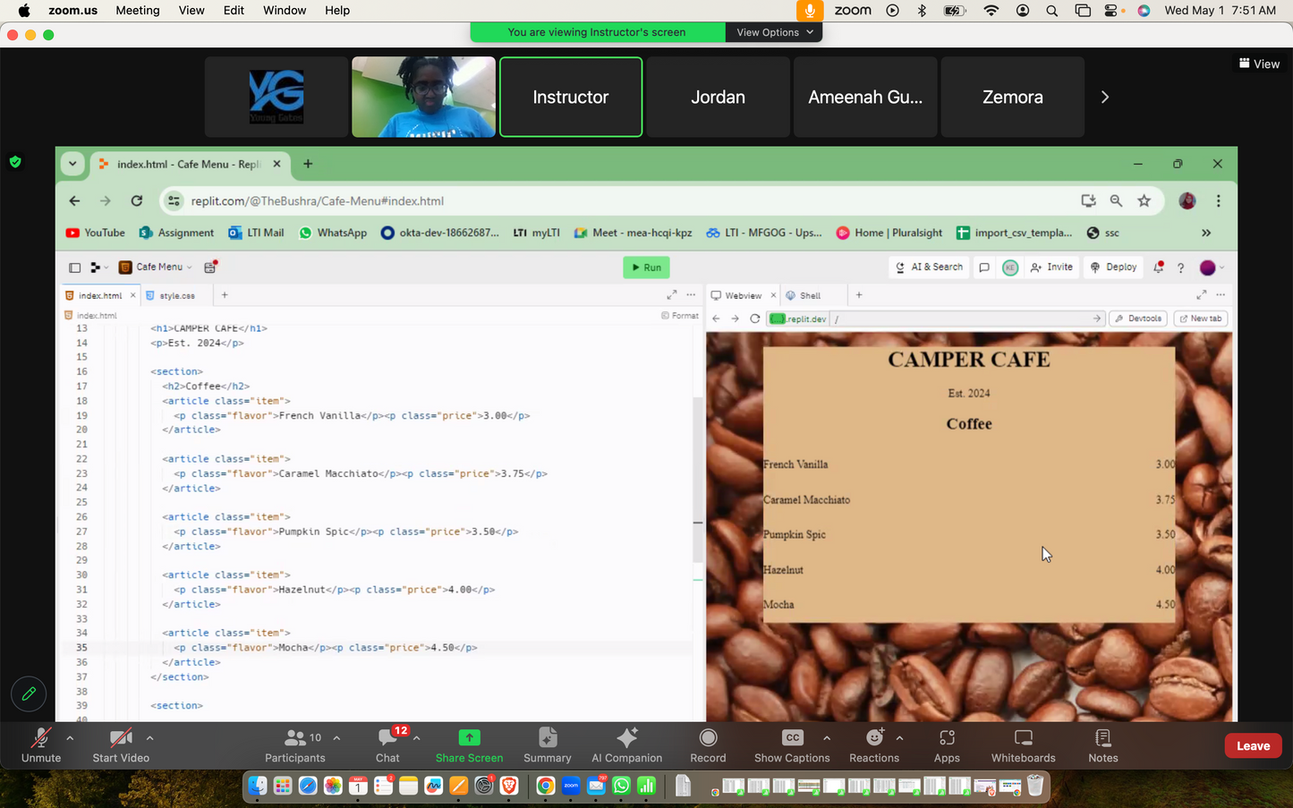 Level 1 - 1:1 Web Dev - Html,Css(Age 10-18)