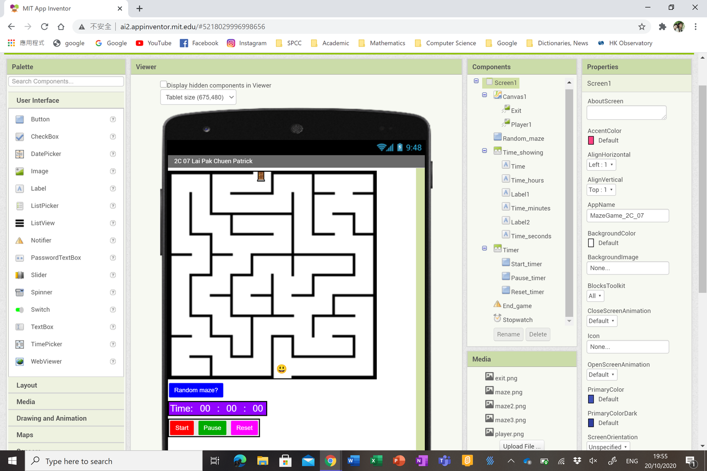 1:1 App Making - Block Based