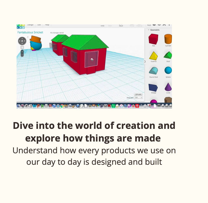 1:1. - 3D Product Designing (Age 9+)