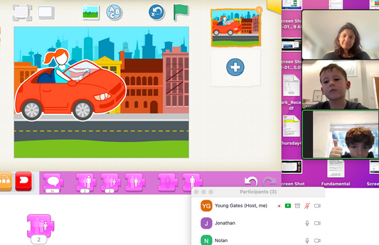 Beginner - Scratch Junior 1:1 Block Coding(Age 4-7)