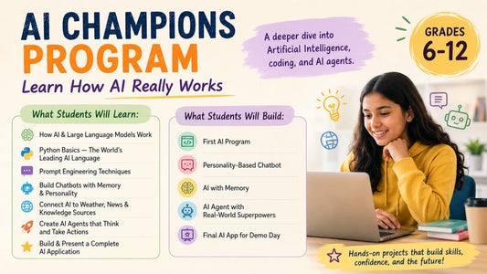 1:1 AI Champions Program (12 Classes)